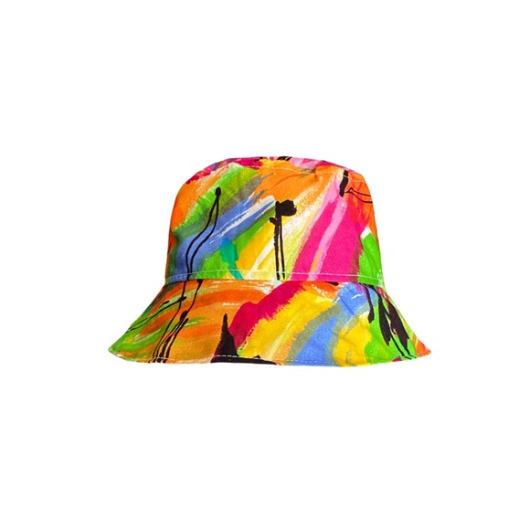 Accessories - Colorful Abstract Bucket Hat